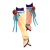 Guêtres Tassel Kimono