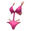 Maillot Swimming in Gold