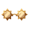 Lunettes Swimming in Gold