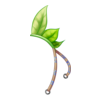 Barrette Cute Leaf