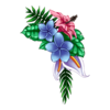 Fleurs de Tête Salty Surfer