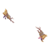Manchettes Deer From Winter