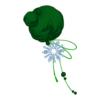 Barrette Snowball Lady